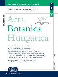 Acta Botanica Hungarica