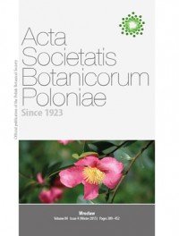 Acta Societatis Botanicorum Poloniae