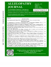 Allelopathy Journal