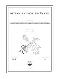 Botanikai Kozlemenyek