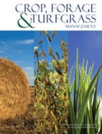 Crop, Forage and Turfgrass Management