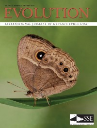 Evolution; international journal of organic evolution