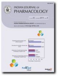 Indian Journal of Pharmacology