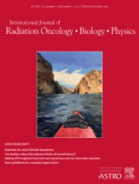 International Journal of Radiation Oncology Biology Physics