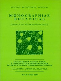 Monographiae Botanicae