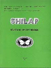 SHILAP. Spanish Journal of Lepidopterology