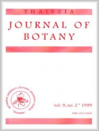 Thaiszia Journal of Botany