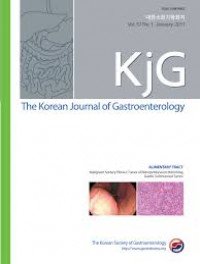 The Korean journal of gastroenterology = Taehan Sohwagi Hakhoe chi