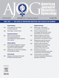 American Journal of Obstetrics and Gynecology