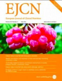 European Journal of Clinical Nutrition