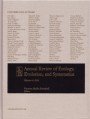 Annual Review of Ecology, Evolution, and Systematics